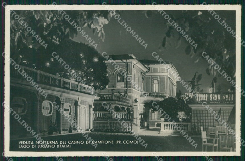 Como Campione d'Italia Foto cartolina ZKM9693 – fronte