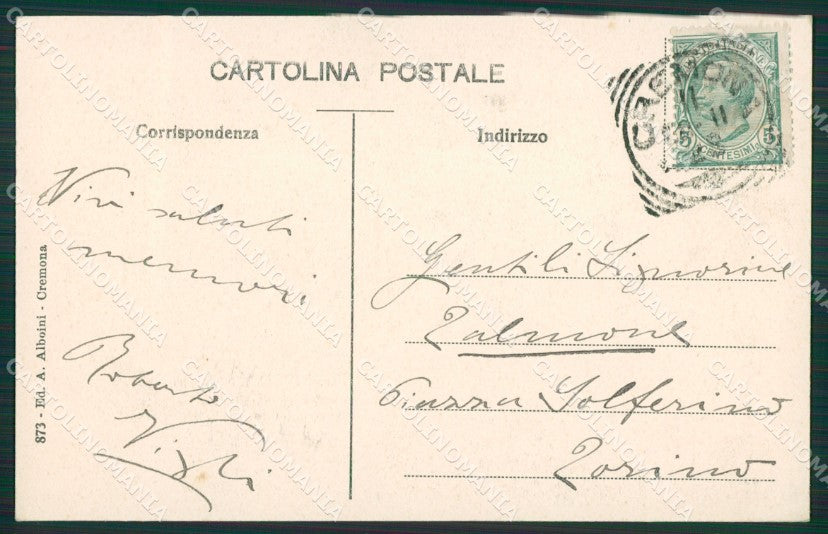 Cremona Città cartolina ZKM9701 – retro