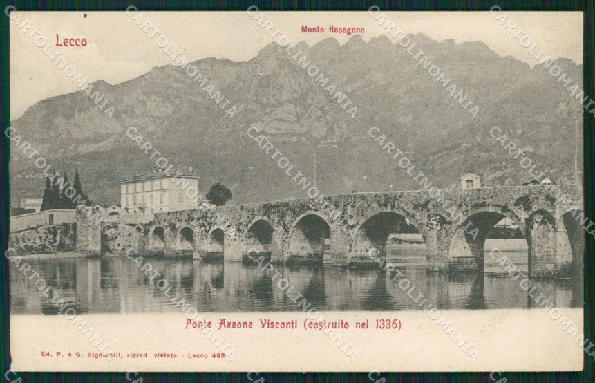 Lecco Città cartolina ZKM9707 – fronte