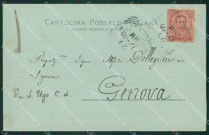 Lecco Città Chiaro di Luna cartolina ZKM9713 – retro