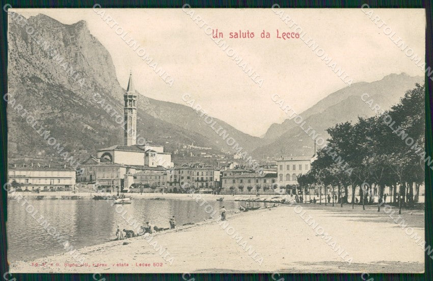 Lecco Città cartolina ZKM9718 – fronte