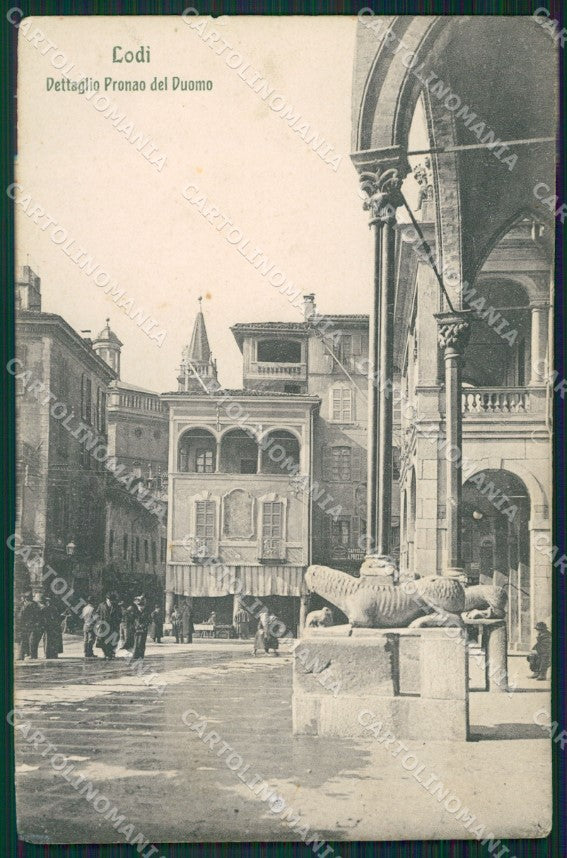 Lodi Città ABRASA cartolina ZKM9739 – fronte
