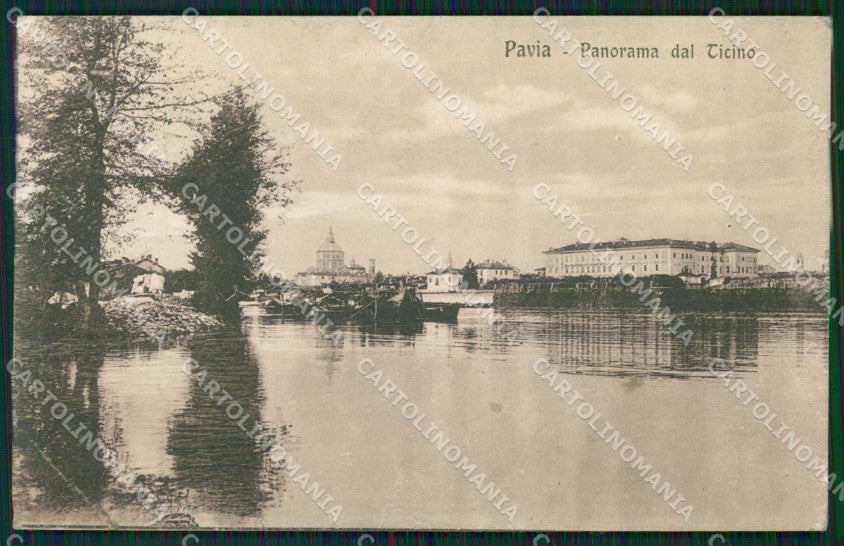 Pavia Città PIEGHE cartolina ZKM9758 – fronte