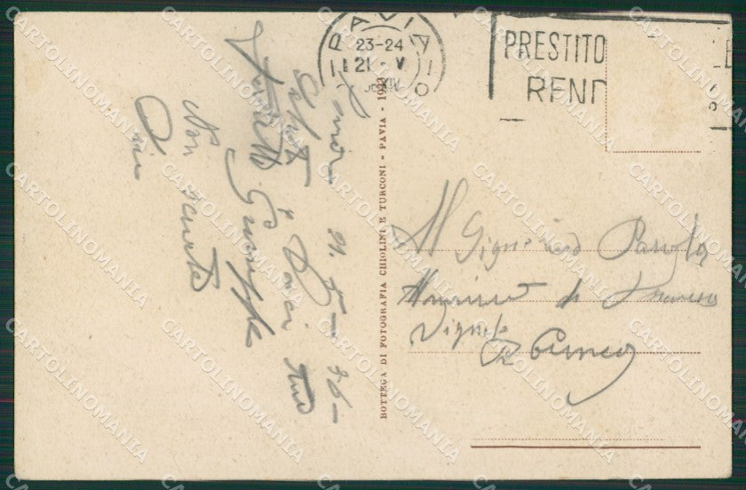 Pavia Città cartolina ZKM9763 – retro