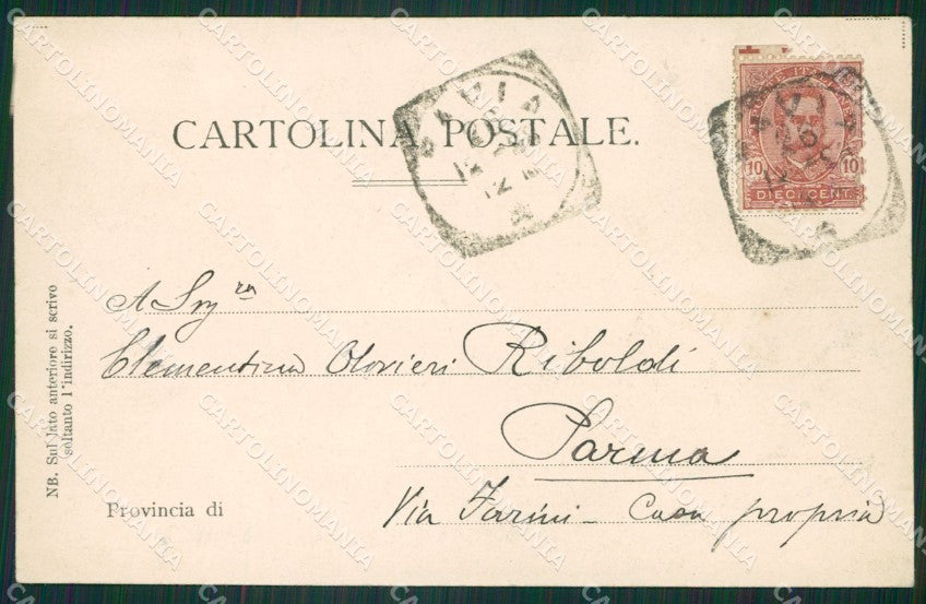 Pavia Città cartolina ZKM9771 – retro