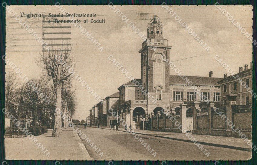 Pavia Voghera PIEGHE cartolina ZKM9773 – fronte