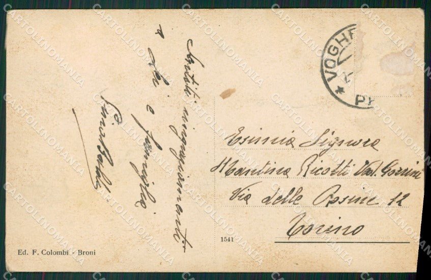 Pavia Voghera cartolina ZKM9779 – retro