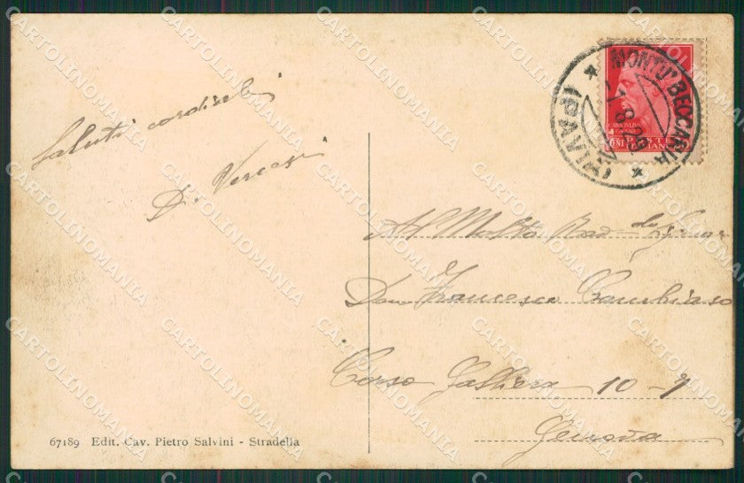 Pavia Stradella cartolina ZKM9780 – retro