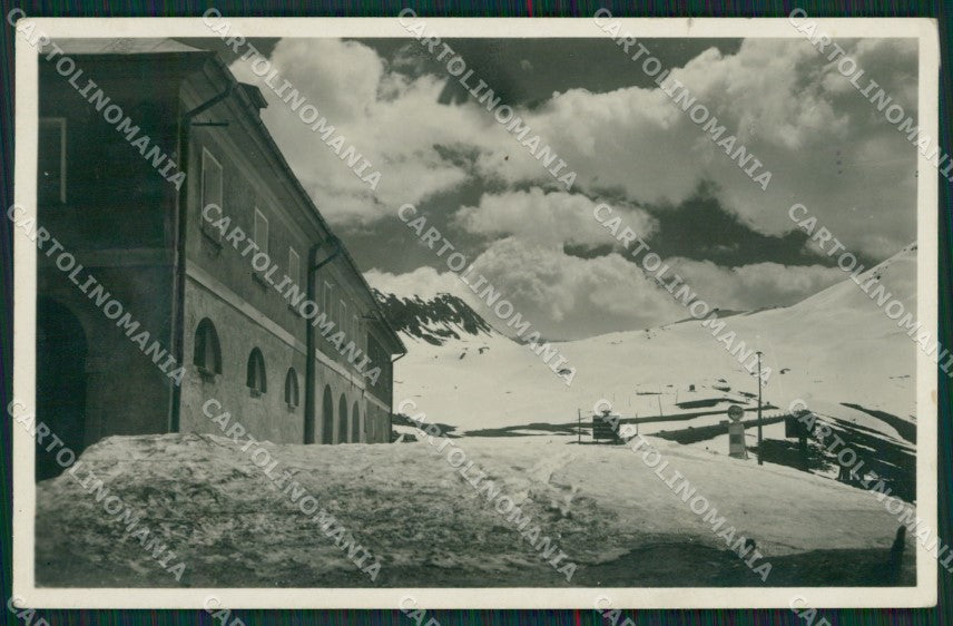 Sondrio Giogo dello Stelvio STRAPPINO Foto cartolina ZKM9806 – fronte