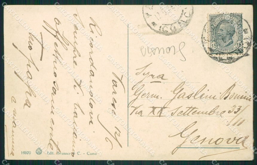 Varese Città SCOLLATA cartolina ZKM9818 – retro