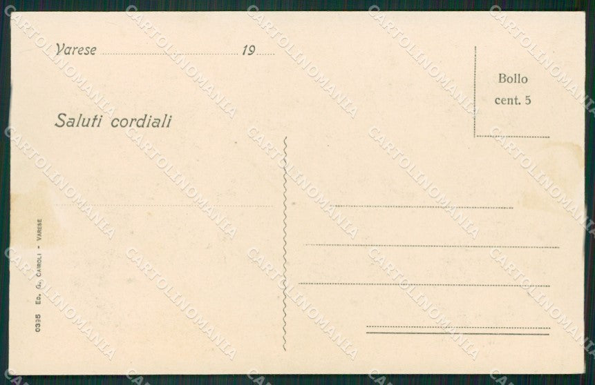 Varese Città cartolina ZKM9821 – retro