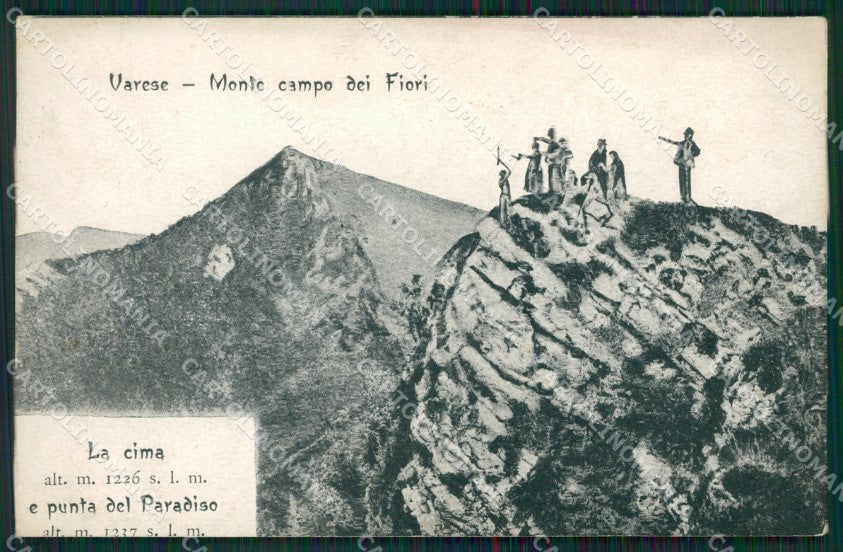 Varese Campo dei Fiori PIEGA cartolina ZKM9823 – fronte