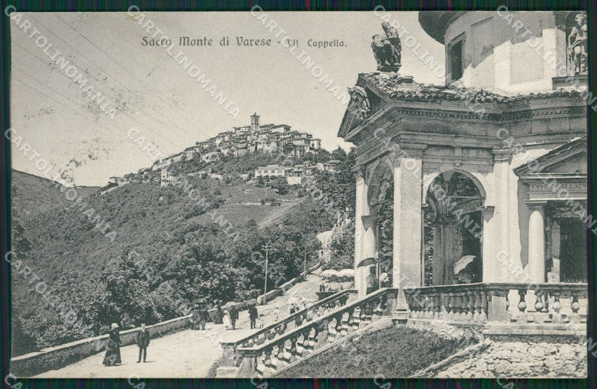 Varese Sacro Monte cartolina ZKM9831 – fronte
