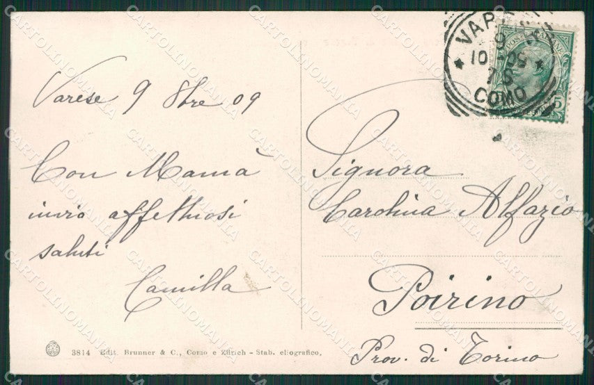 Varese Sacro Monte cartolina ZKM9831 – retro