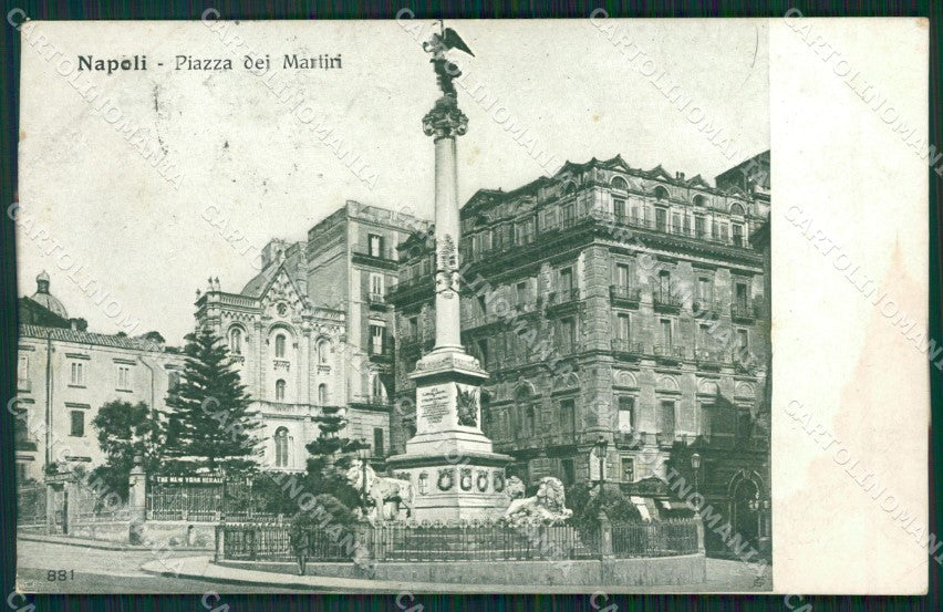 Napoli Città ABRASA cartolina ZKM9846 – fronte
