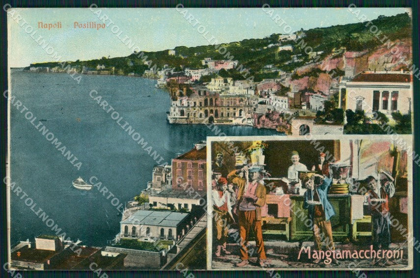 Napoli Posillipo cartolina ZKM9852 – fronte