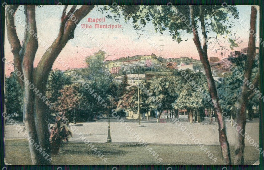 Napoli Città MACCHIA cartolina ZKM9853 – fronte