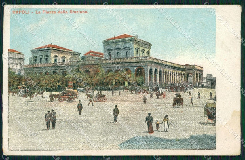 Napoli Città MACCHIA cartolina ZKM9854 – fronte