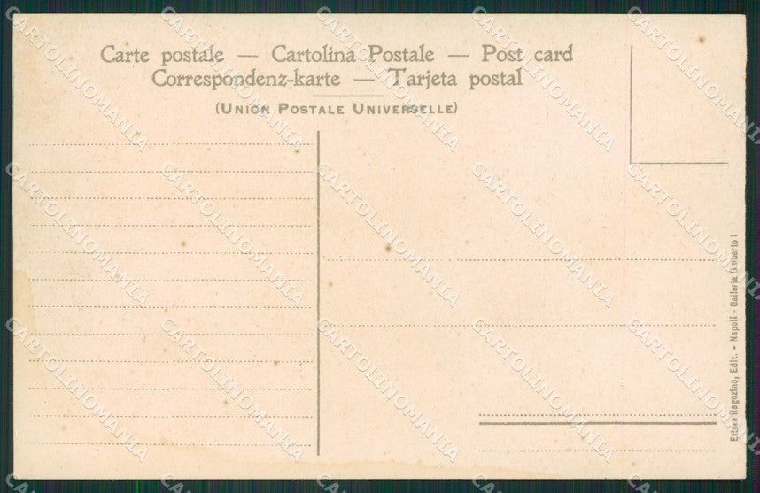 Napoli Città cartolina ZKM9862 – retro