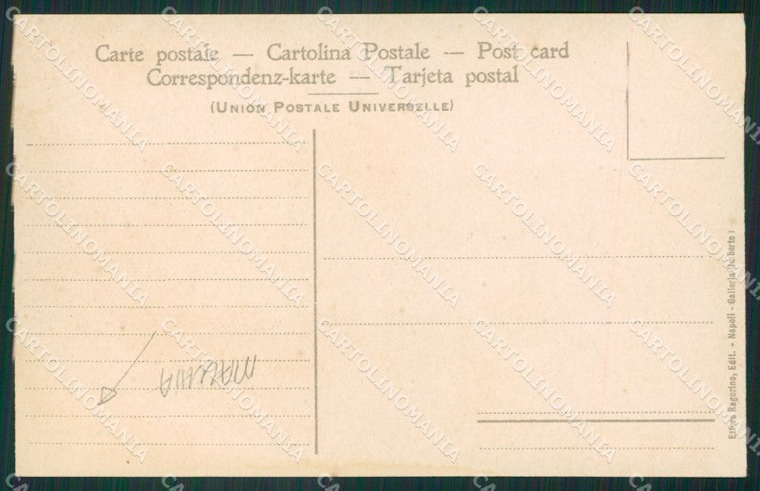 Napoli Città MACCHIA cartolina ZKM9864 – retro