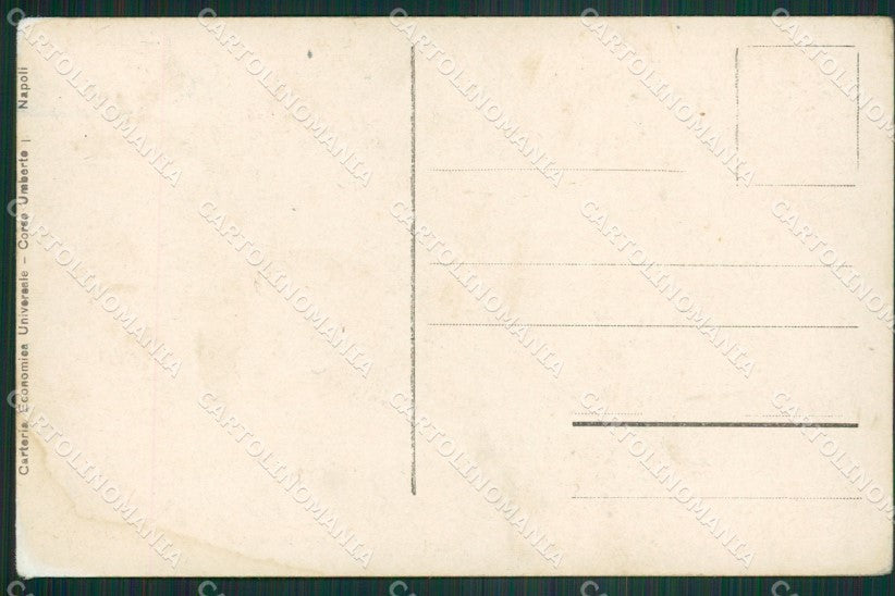 Napoli Città cartolina ZKM9870 – retro