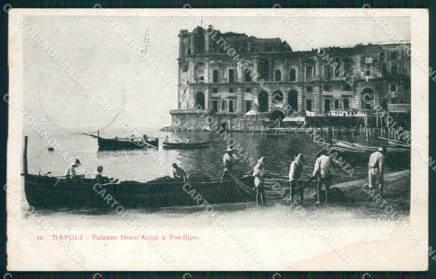 Napoli Posillipo MACCHIA cartolina ZKM9871 – fronte