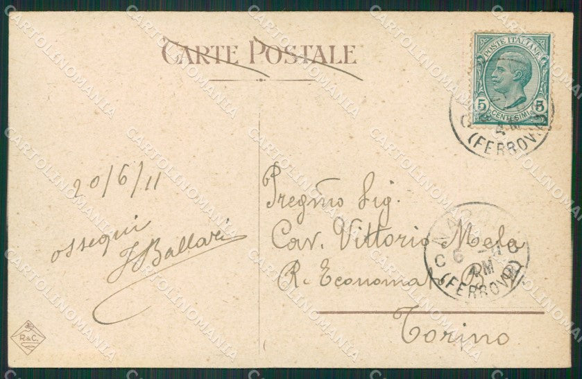 Napoli Città cartolina ZKM9882 – retro