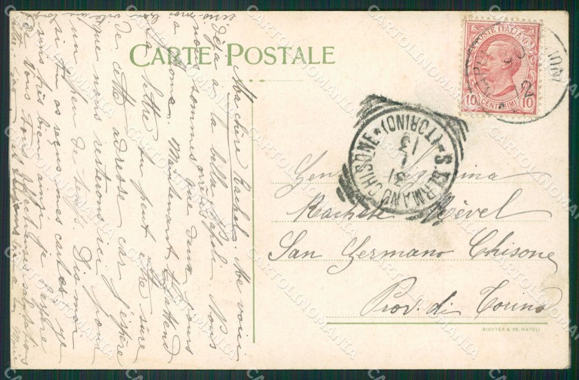 Napoli Città cartolina ZKM9886 – retro