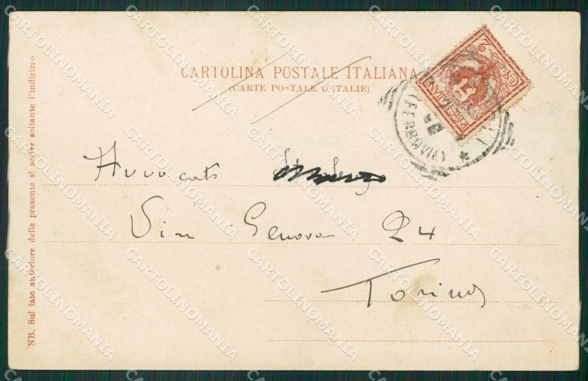 Napoli Città cartolina ZKM9891 – retro