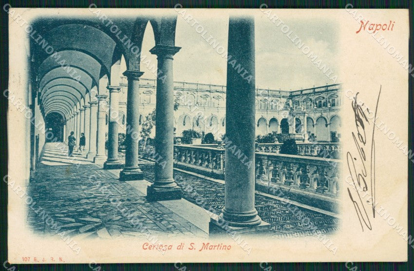 Napoli Città PIEGA cartolina ZKM9893 – fronte