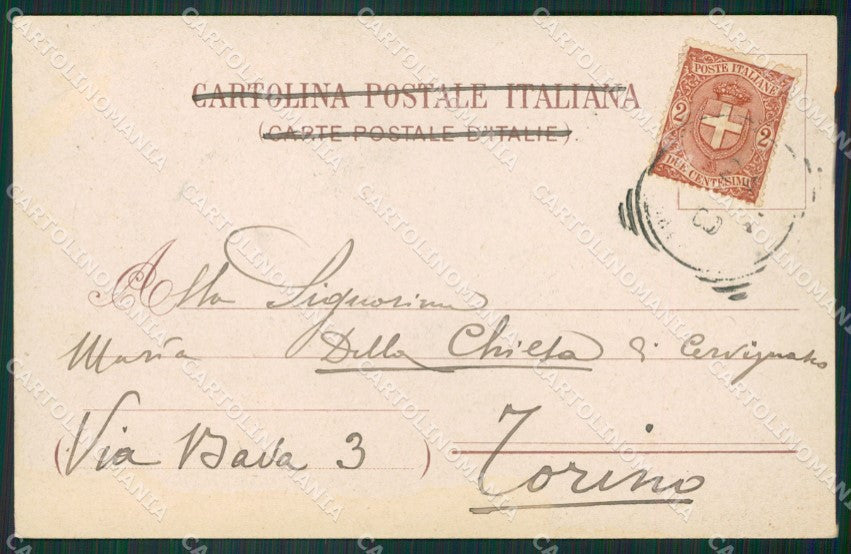 Napoli Città Vesuvio cartolina ZKM9895 – retro