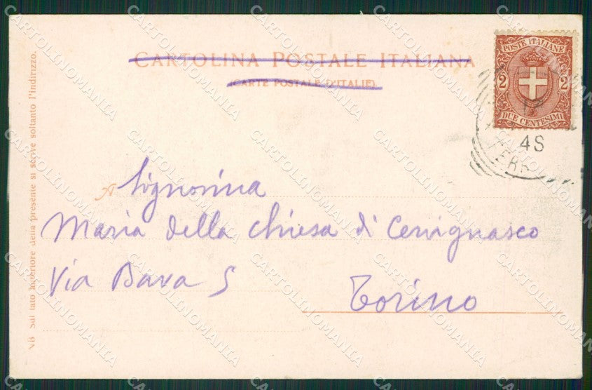 Napoli Città Vendita Maccheroni Mestieri cartolina ZKM9898 – retro
