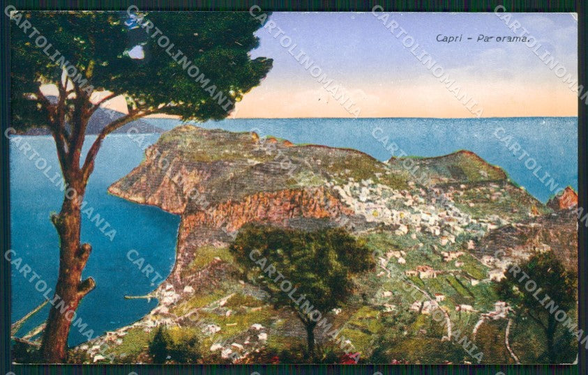 Napoli Capri cartolina ZKM9925 – fronte