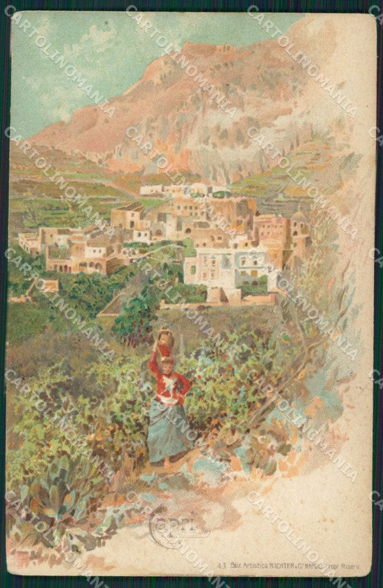 Napoli Capri cartolina ZKM9929 – fronte