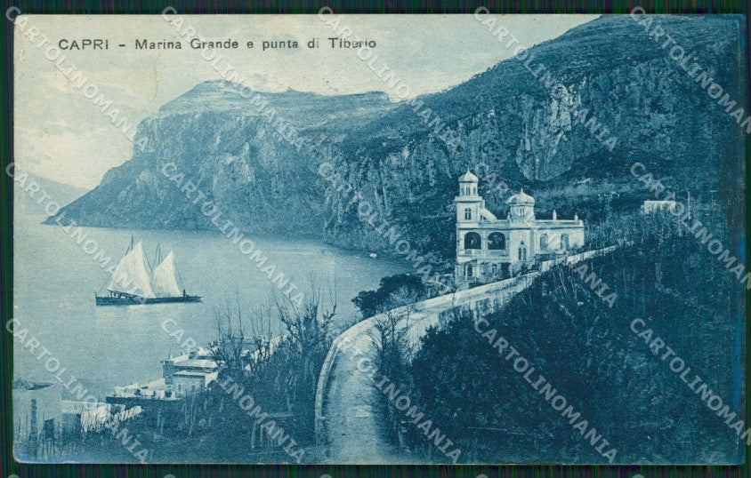 Napoli Capri cartolina ZKM9933 – fronte