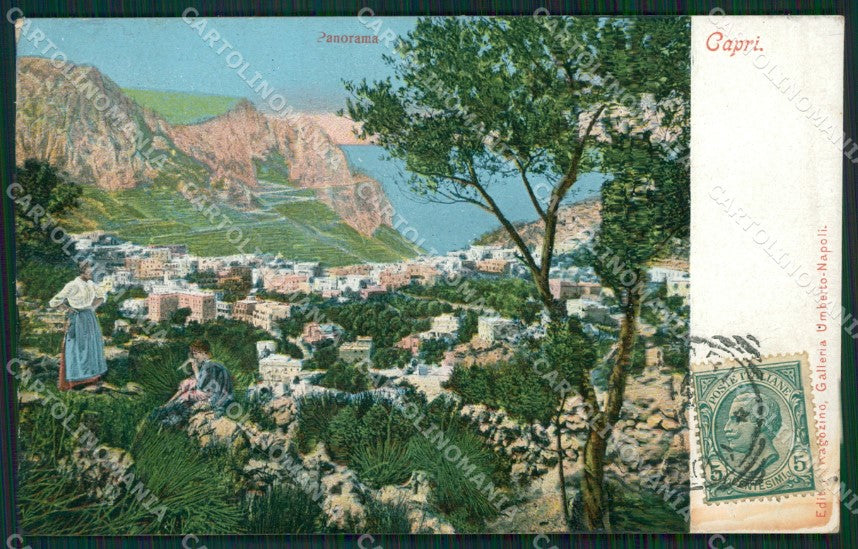 Napoli Capri cartolina ZKM9934 – fronte