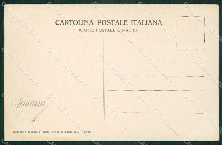 Napoli Capri MACCHIA cartolina ZKM9935 – retro