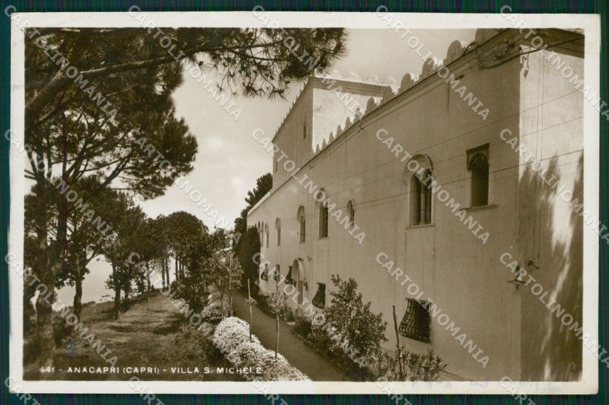 Napoli Capri Anacapri Foto cartolina ZKM9937 – fronte