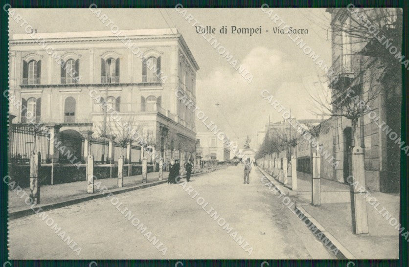 Napoli Pompei Valle di Banda Musicale cartolina ZKM9941 – fronte