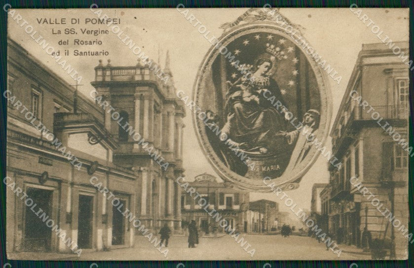 Napoli Pompei Valle di cartolina ZKM9945 – fronte