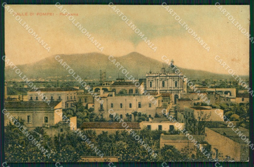 Napoli Pompei Valle di cartolina ZKM9947 – fronte