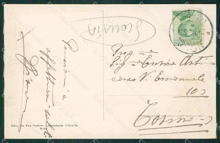 Napoli Nola SCOLLATA cartolina ZKM9959 – retro