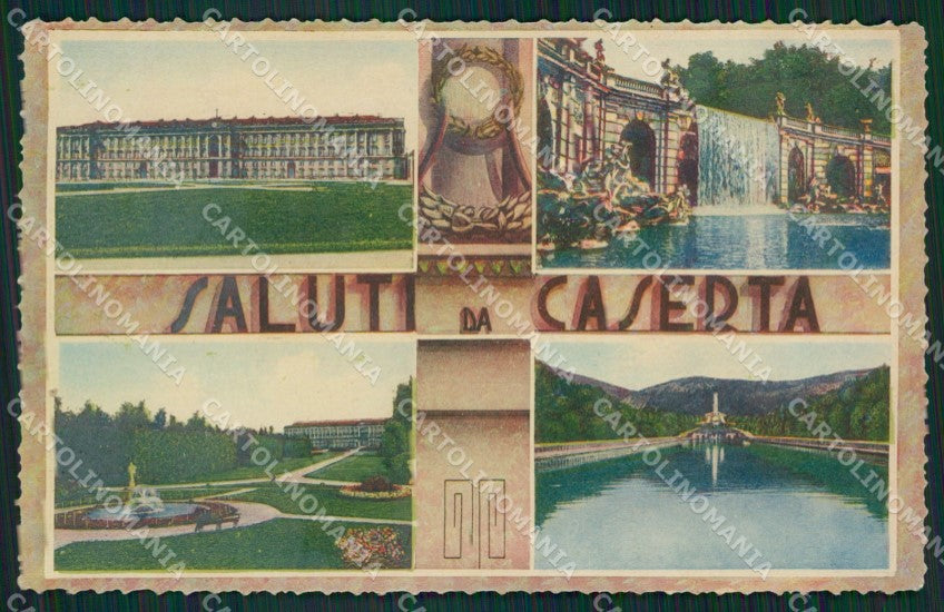 Caserta Città Saluti da ABRASA cartolina ZKM9977 – fronte