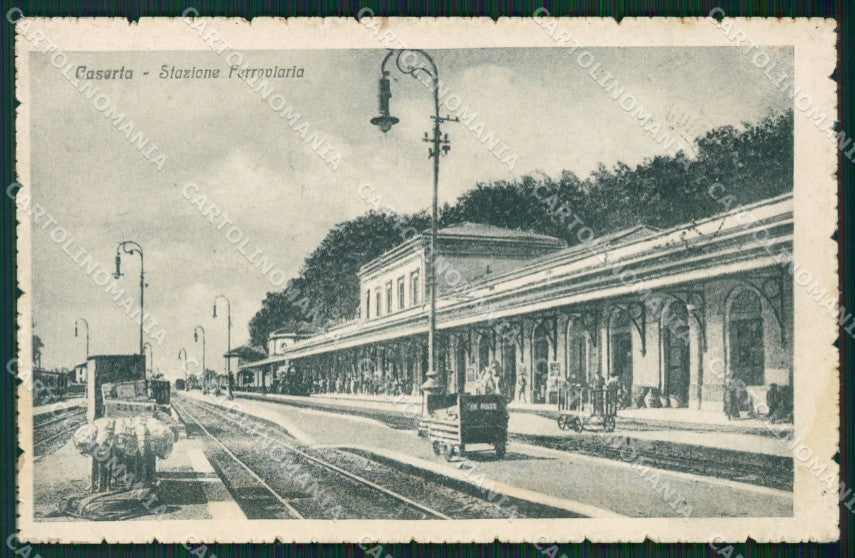 Caserta Città Stazione MACCHIA cartolina ZKM9980 – fronte