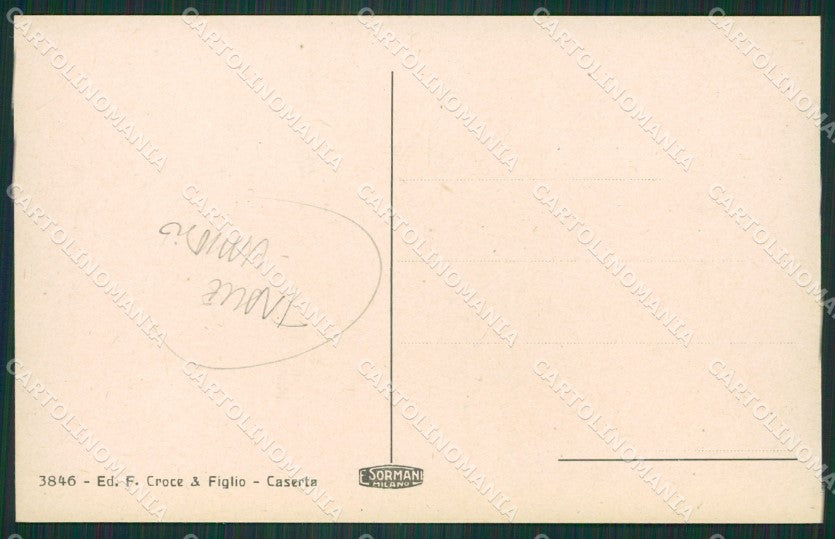Caserta Città TRACCE UMIDO cartolina ZKM9981 – retro