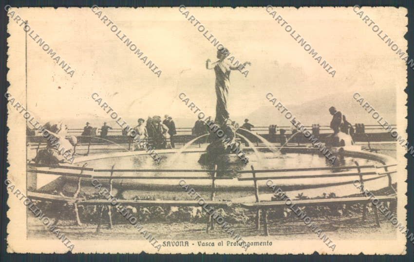 Savona Città PIEGHINA cartolina ZQ0038 – fronte