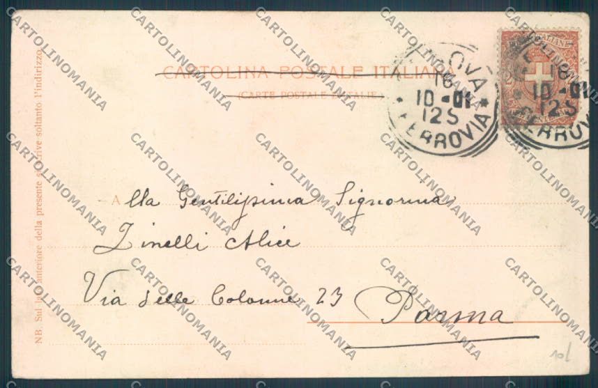 Savona Città Veliero cartolina ZQ0049 – retro