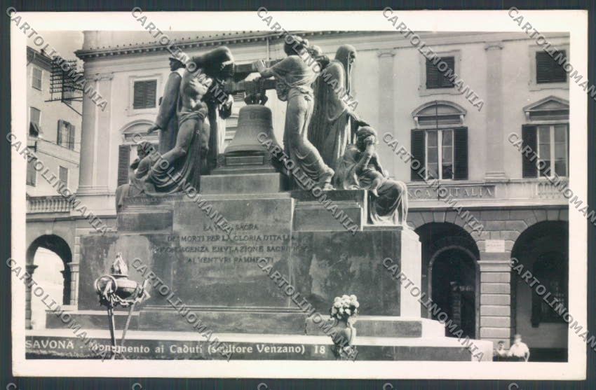 Savona Città Campana Foto cartolina ZQ0054 – fronte