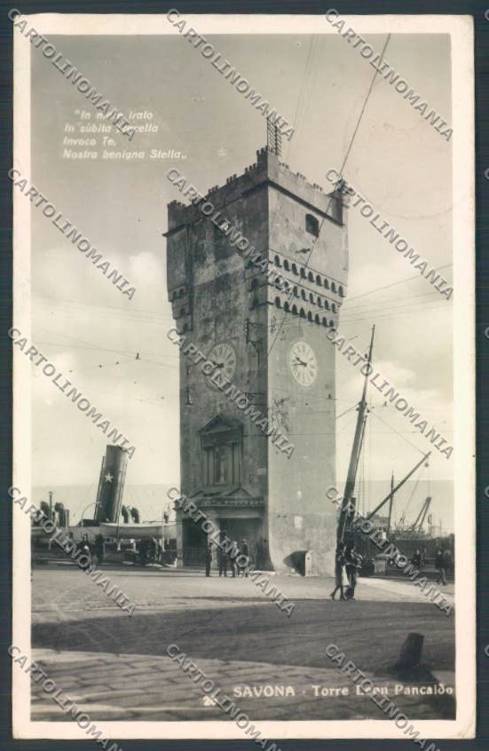 Savona Città Foto cartolina ZQ0056 – fronte
