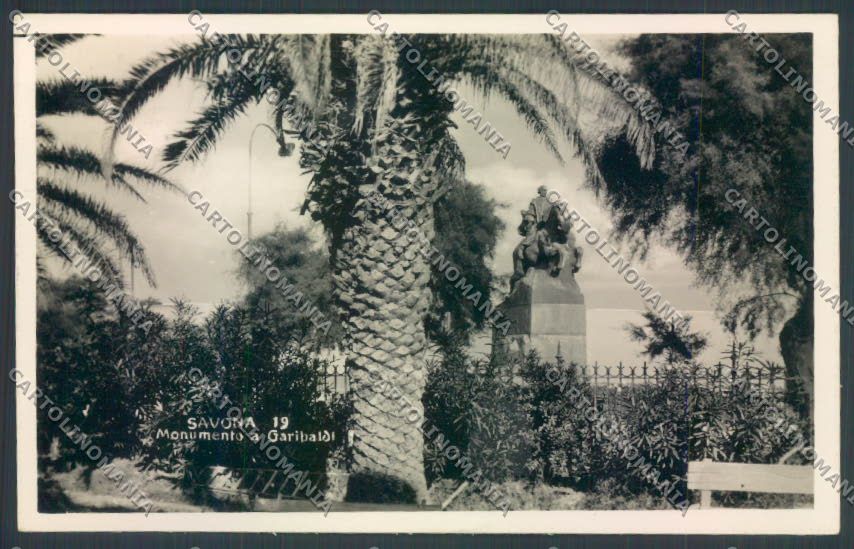 Savona Città Garibaldi Foto cartolina ZQ0062 – fronte